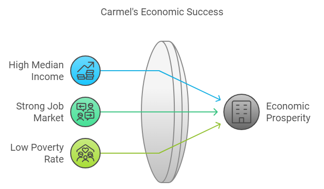 Carmel's Economic Success