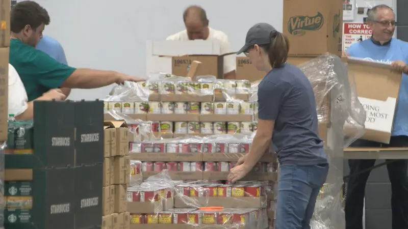 Central Illinois volunteers and food banks help in areas devastated by hurricane