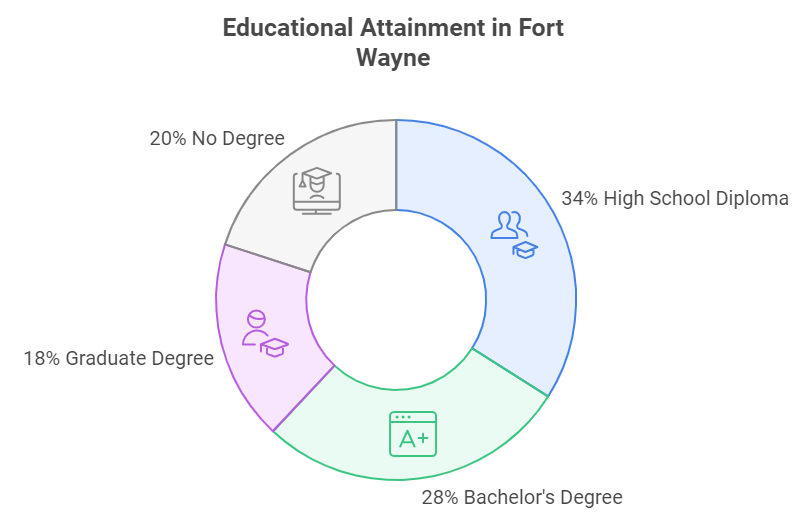 Education Fort Wayne chart