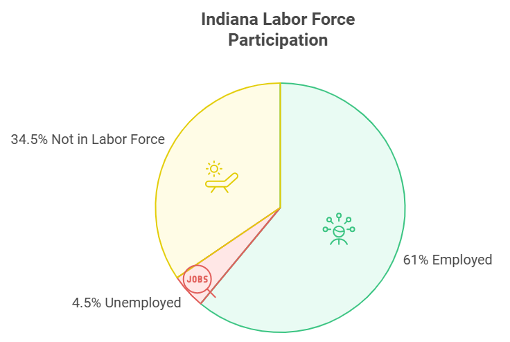 Indiana Labor Force Participation