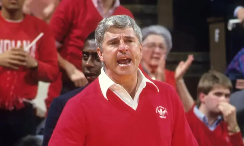 Bob Knight legendary coach of Indiana